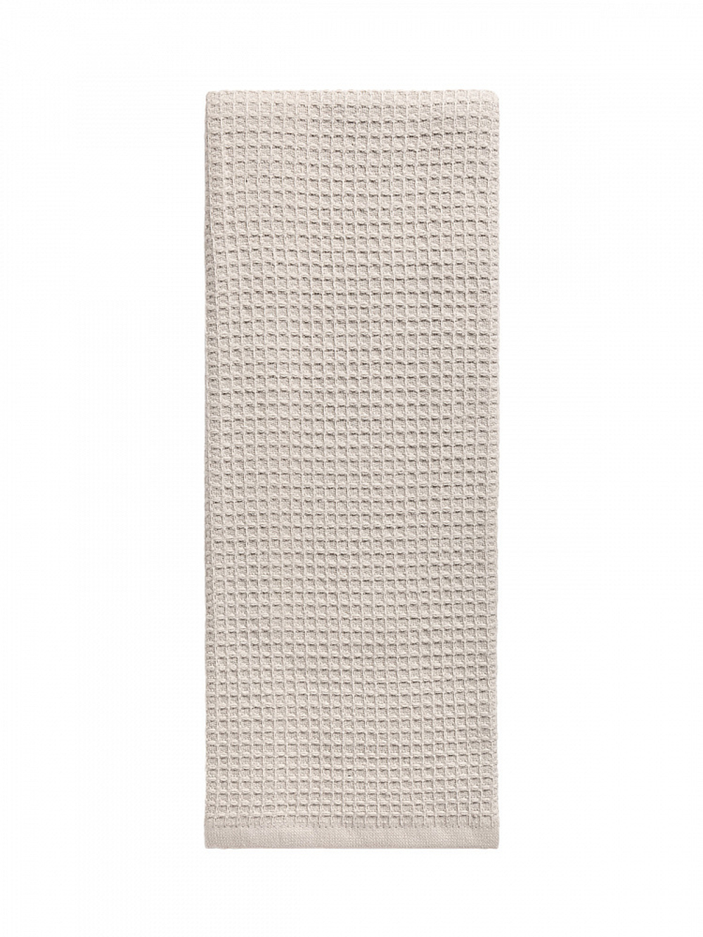Полотенце кухонное DeNASTIA вафля/махра 470gsm 35x75, хлопок, какао