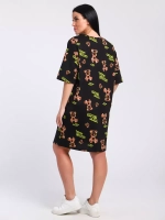 Платье-футболка спортивное оверсайз