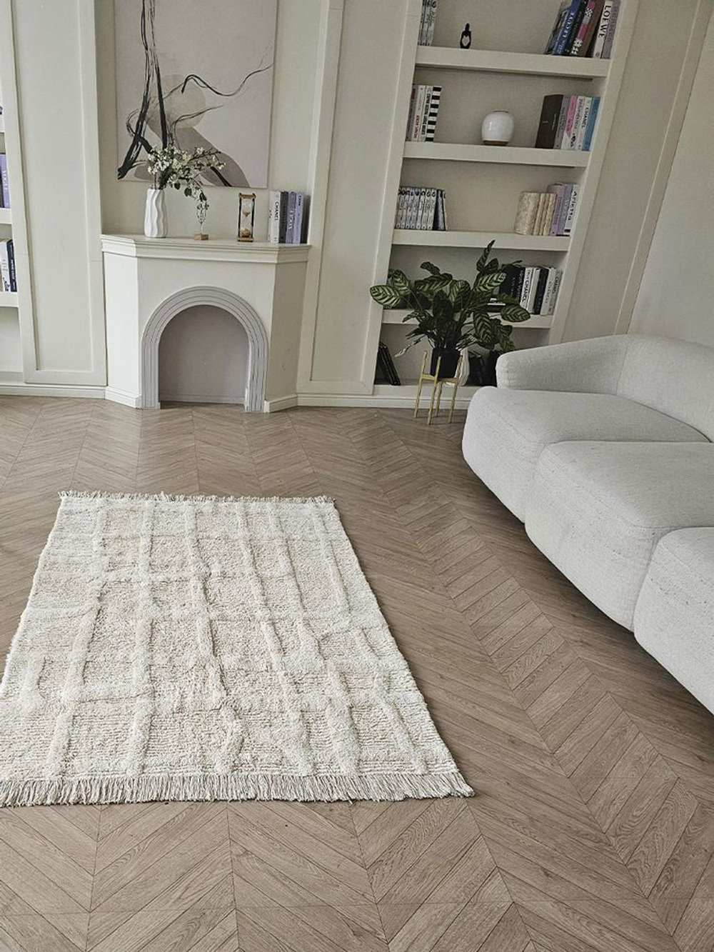 Хлопковый ковер Lillaland AKWAABA (120 x 180 см)