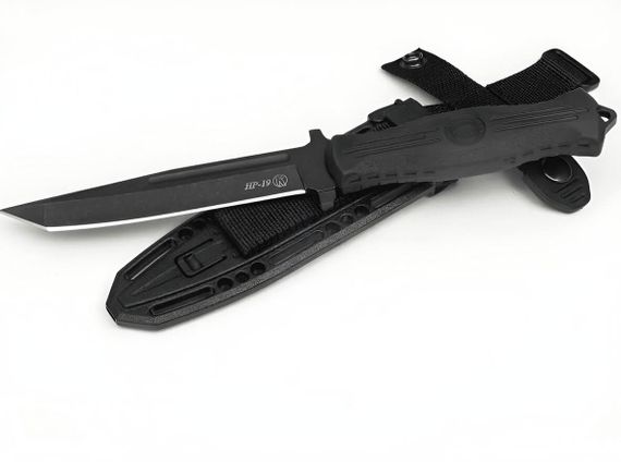 Нож тактический туристический разделочный НР-19 Кизляр AUS 8 Черный