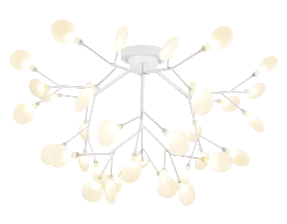 Потолочная люстра TR3018/36 WH/FR белый/матовый G4/36 max 20W D920*480 (лампы LED G4 1.5W 4200K в комплекте)