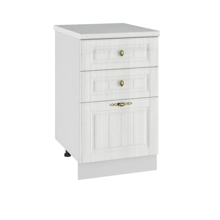 Кухня Модуль СЯШ 500 Империя Эмалит серый