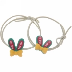 Резинки для волос детские 2 шт «Baby boom - Ушки», цвет микс, d-5,5см