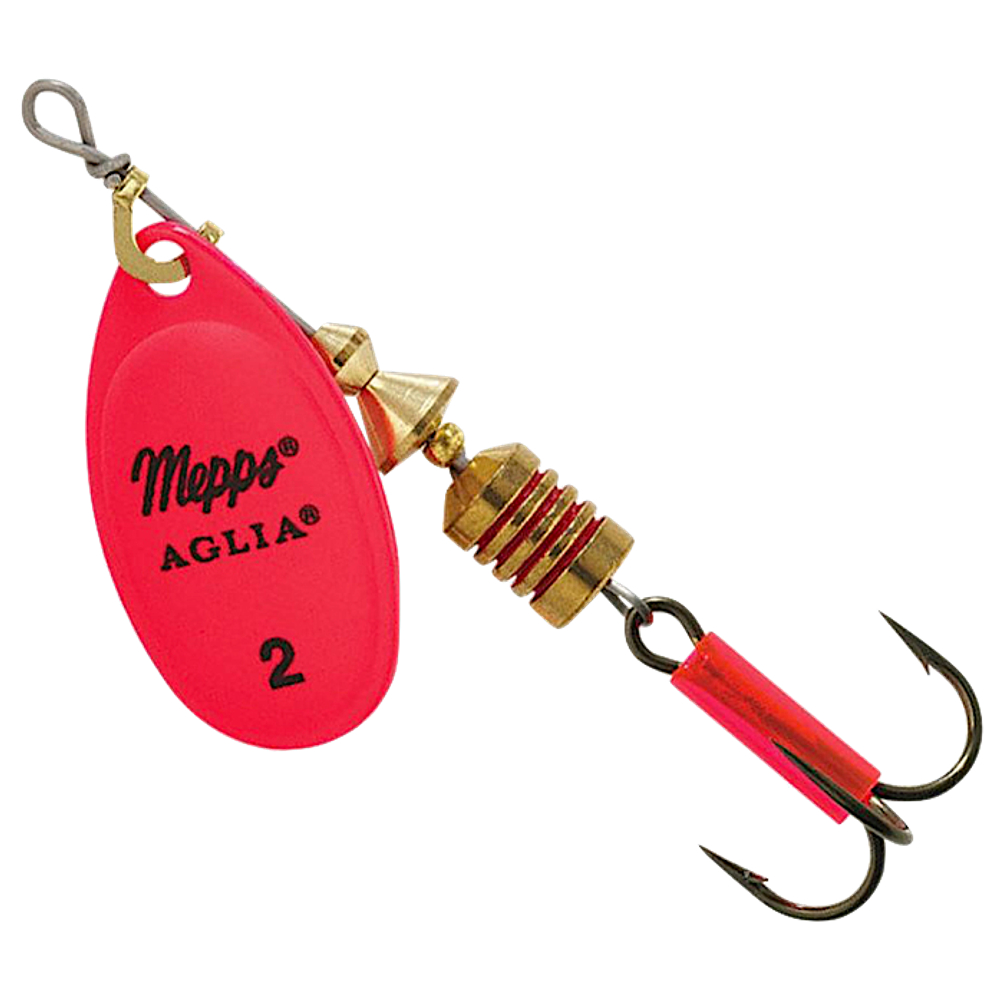 Блесна Mepps Aglia Fluo 2  4.5г Red