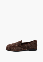 Лоферы // Lia // Chocolate // Fluffy