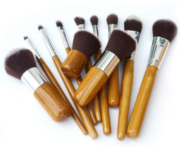 Набор кистей профессиональный для чувствительной кожи Make up brush 11 шт.
