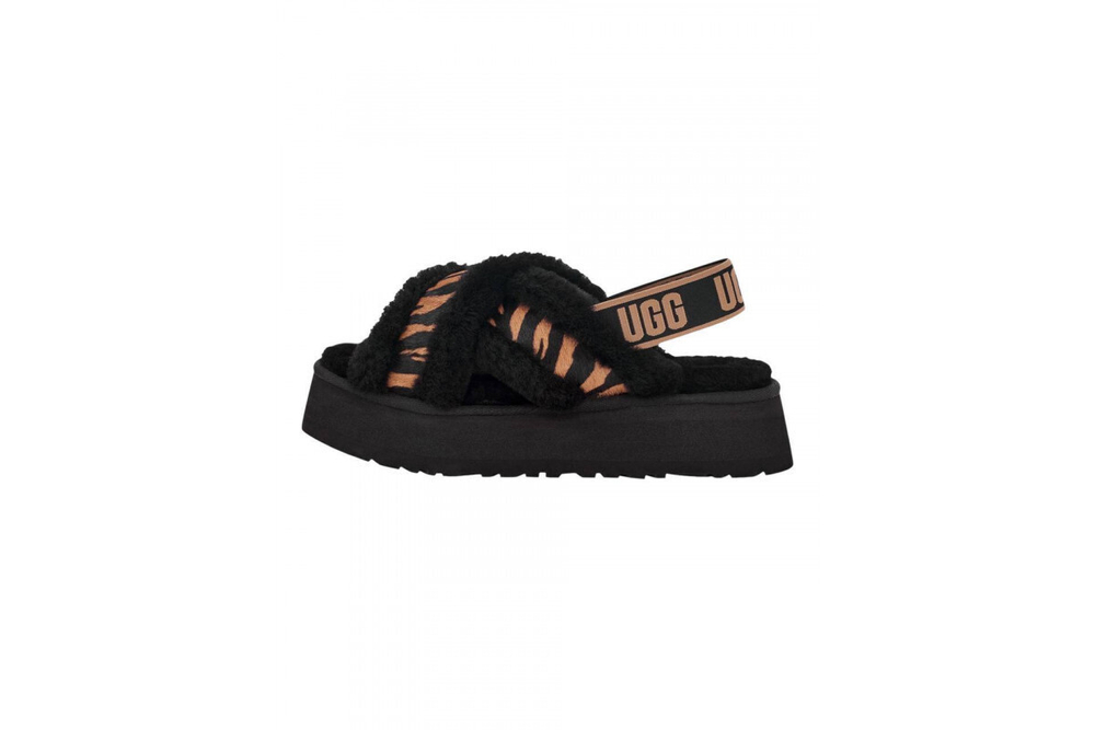 UGG W Disco Cross Slide Tiger Print