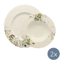 Rosenthal - Обеденный набор Secret Garden на 2 персоны / артикул   10530-405101-10028 + 10530-405101-10123  / GTIN