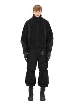 SPORTIFKA light fleece jacket black