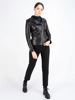 Косуха кожаная куртка женская Турция