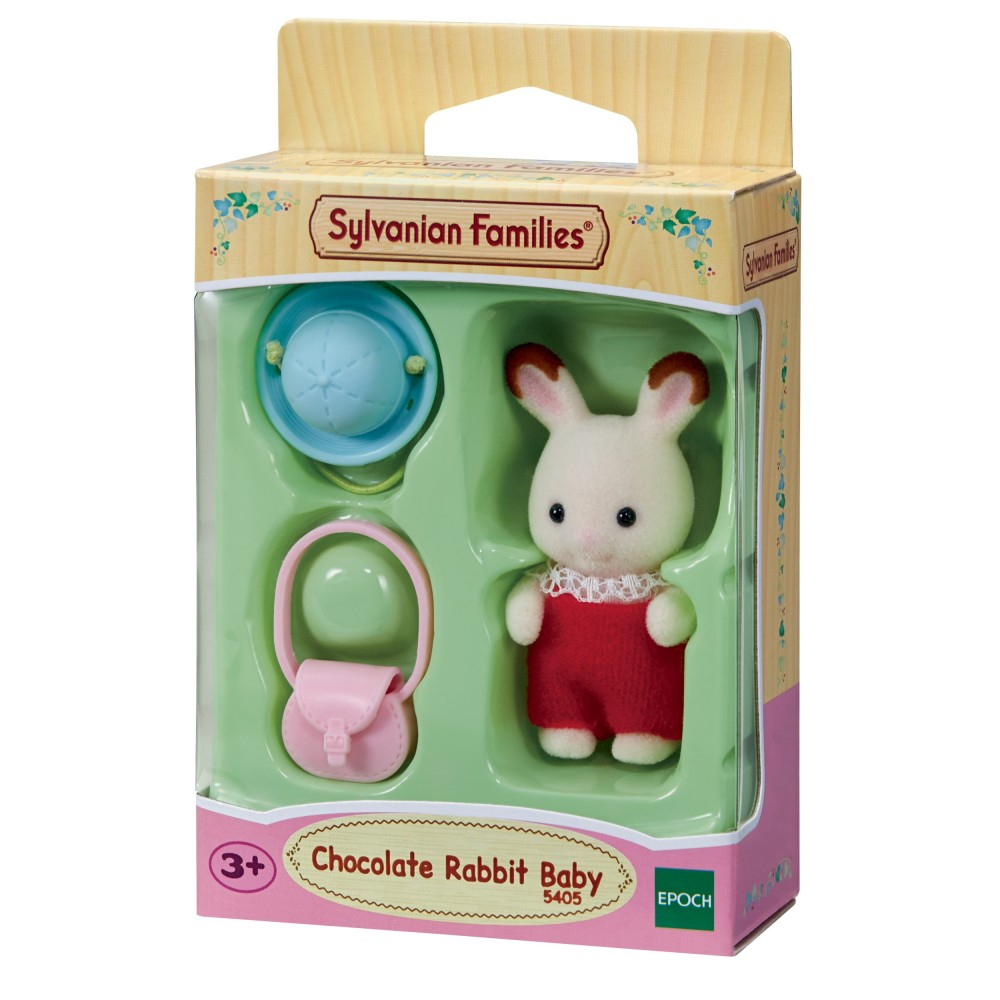 Epoch 5405 — Sylvanian Families «Малыш кролик с шоколадными ушками» 5405 — фото 3