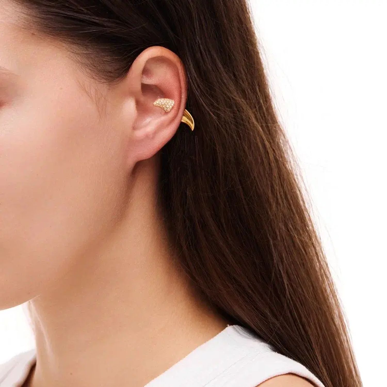 Моносерьга Шип - Gold