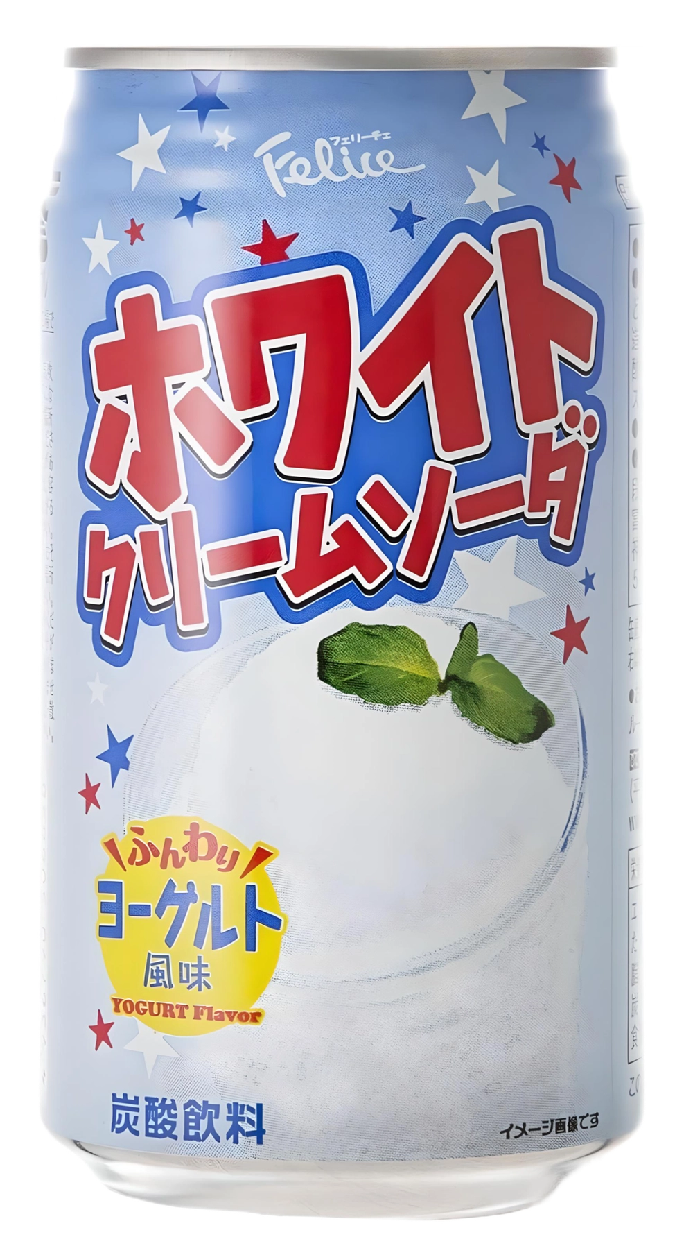 Газированный напиток крем-сода со вкусом йогурта Tominaga Felice White Cream Soda