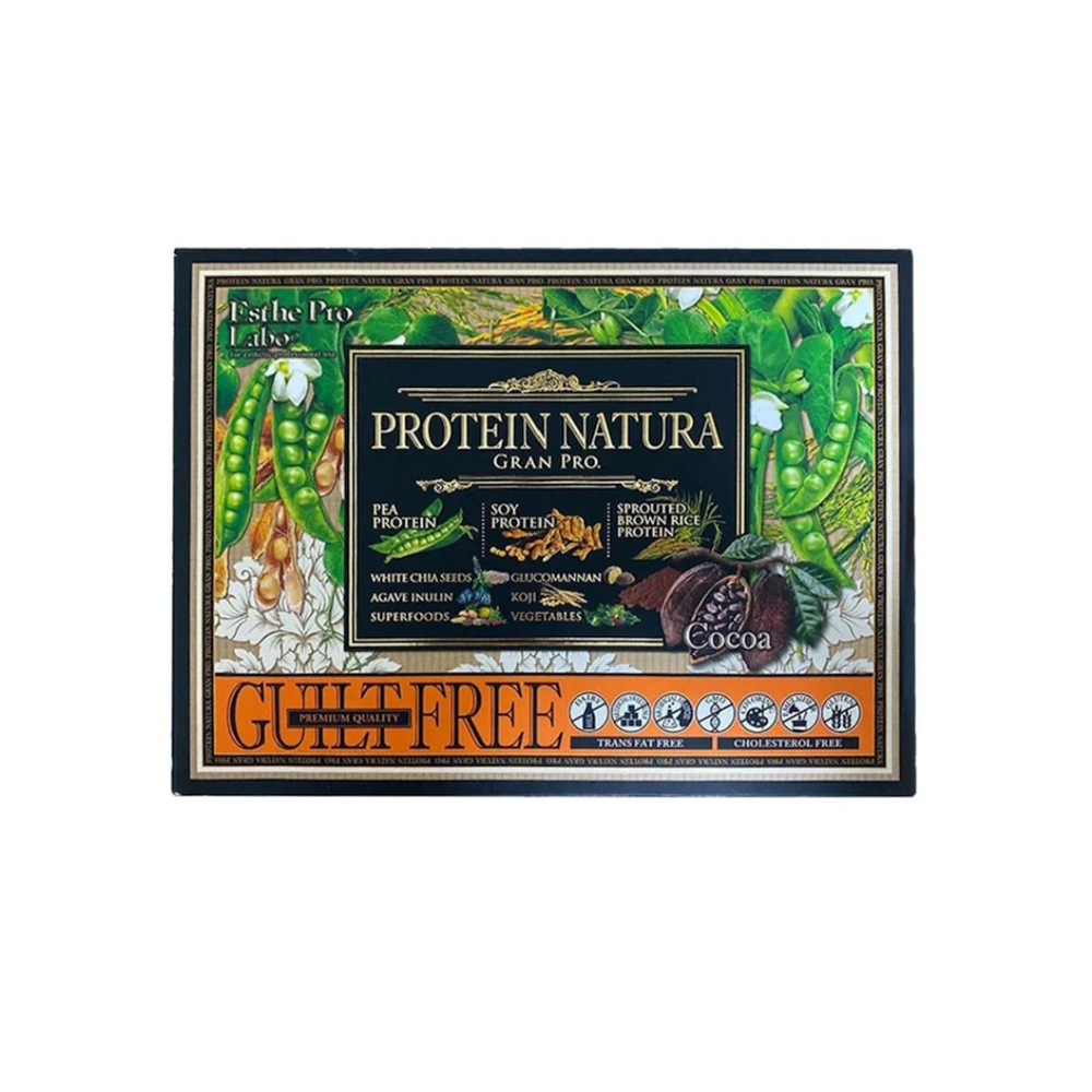 Растительный протеин со вкусом какао Esthe Pro Labo Protein Natura Gran Pro Dark Cocoa