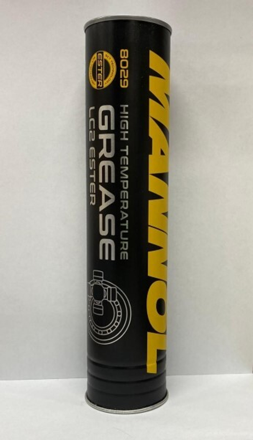 Смазка пластичная 400 гр 8029 High Temperature Grease LC-2 Ester /картридж/ (Mannol)