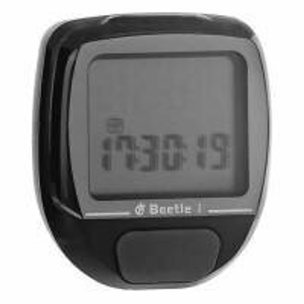 Велокомпьютер "Beetle-1", 5 функций (черный)