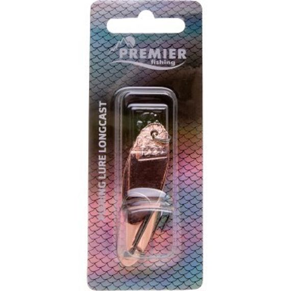 Блесна колеб. Longcast №7, 28гр CU Premier (PR-SPN08-7CU)