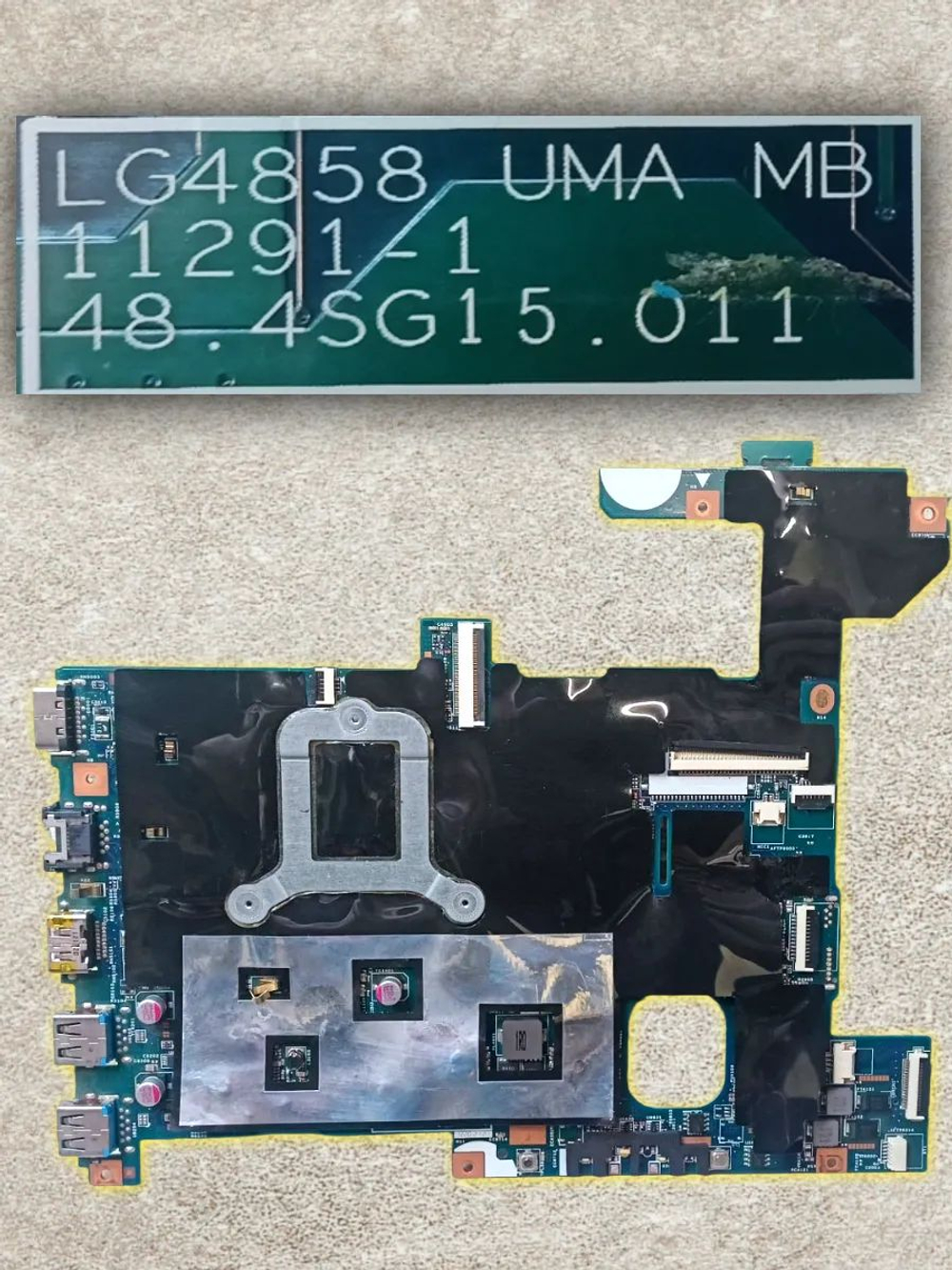 Материнская плата Lenovo G580 LG4858 UMA MB