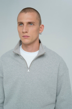 Свитшот на молнии | melange