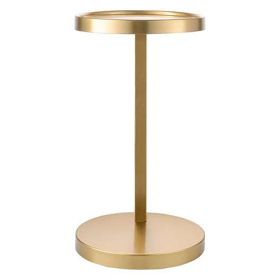 Столик приставной Yanis, Ø25х45 см, золотой
