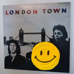 Винтажная виниловая пластинка LP Wings London Town (Japan 1978) (No Obi)