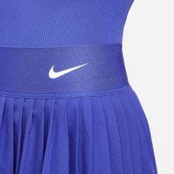 Женская теннисная юбка Nike Court Dri-Fit Advantage Pleated Skirt Women - Blue