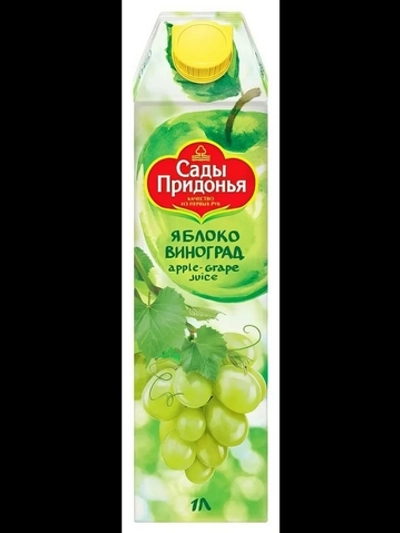 Сады Придонья сок осветл. Яблочно-Виноградн.1л/6