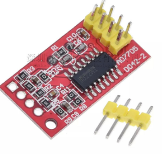 AD7705 модуль АЦП 16-битный 2-канальный SPI