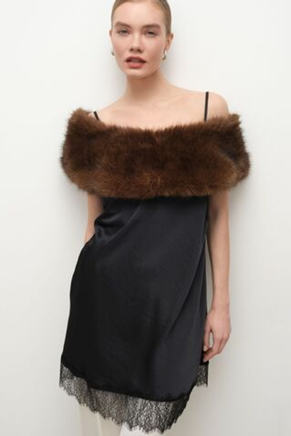 Комбинация с кружевом