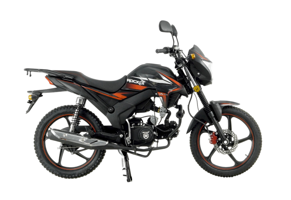 Мопед ROCKOT ALPHA CITY M-12 (черный матовый)