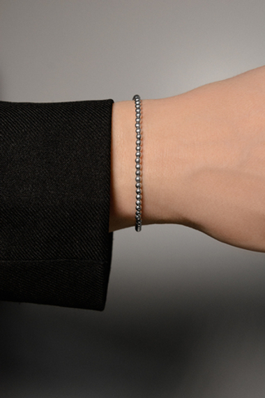 Браслет из серебра с шариками "Bubble"