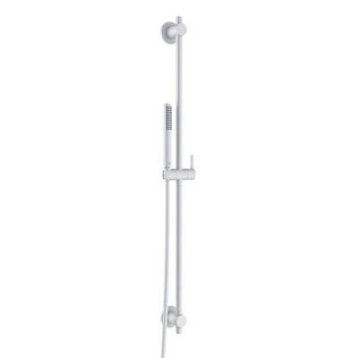 Душевой гарнитур Kludi Nova Fonte Puristic 1S, белый матовый (2084053-15)