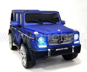 Детский электромобиль River Toys Mercedes-Benz-G65-AMG синий