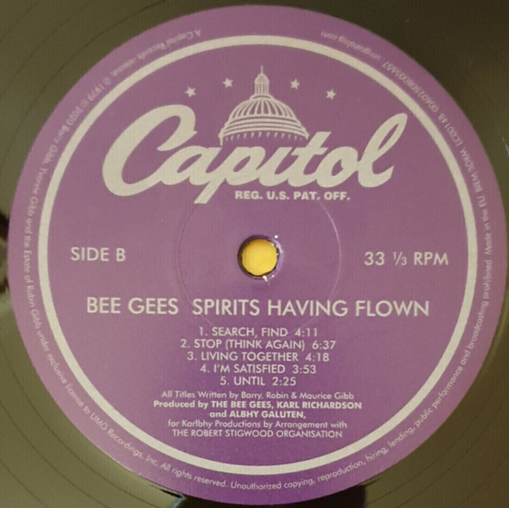 Bee Gees / Spirits Having Flown (LP)