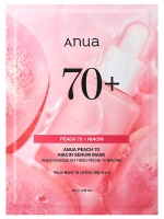 Anua Тканевая маска с экстрактом персика и ниацинамидом для сияния кожи Peach 70% Niacin Serum Mask 25 мл
