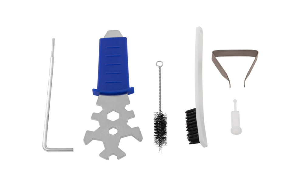 Краскораспылитель AG 901 LVMP профессиональный, гравитационного типа, сопло 1.3 и 1.1 мм Stels 57365