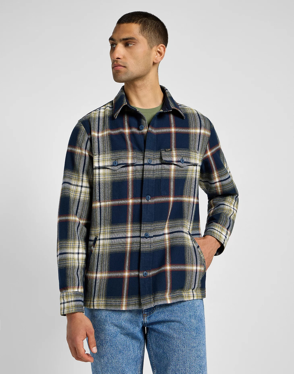 Рубашка мужская LEE FLAP POCKET OVERSHIRT