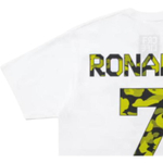 A Bathing Ape Bathing Ape Cr7 Life Футболка Regular Sleeve Bap Ss26 104 белый