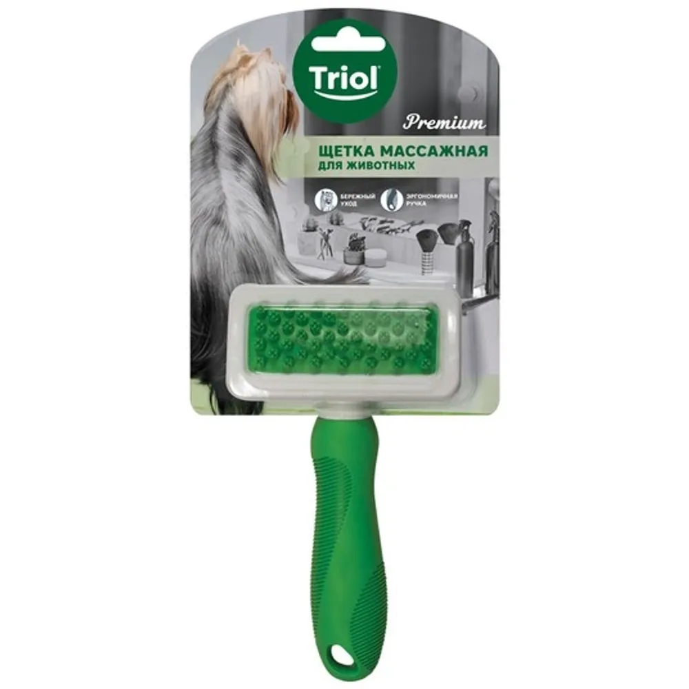 Щетка массажная "Премиум" S, 69*159мм (блистер)