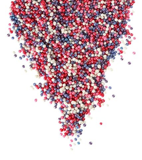 Посыпка кондитерская шарики мелкие лесные ягоды 100 гр