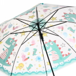 Зонт детский полуавтомат «Ultramarine- Веселые зверята», 8 спиц, d-86, в сложе. виде 65см