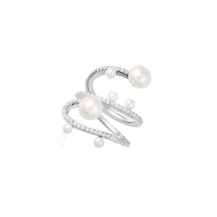 Кольцо с жемчугом