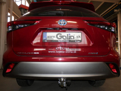 Фаркоп оцинкованный Galia T077C для TOYOTA HIGHLANDER 2019-(паспорт и сертификат в комплекте)(без электрики)