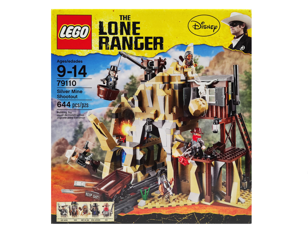 Конструктор LEGO 79110 Перестрелка на серебряной шахте