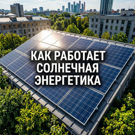Как работает солнечная энергетика