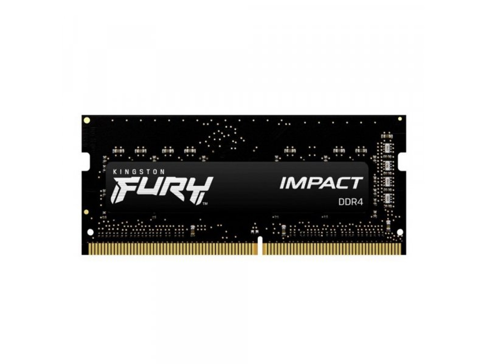 Оперативная память Kingston Fury KF432S20IB/8, DDR4 1х 8ГБ 3200 МГц, SODIMM, RTL