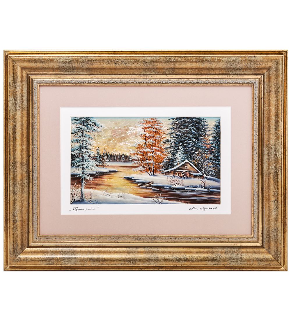 Народные промыслы ШК-55/253 Панно «Домик рыбака»