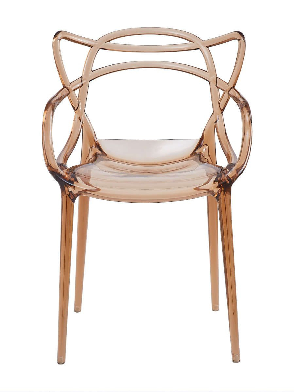 Стул пластиковый LA ALTA MASTERS LUX оранжевый