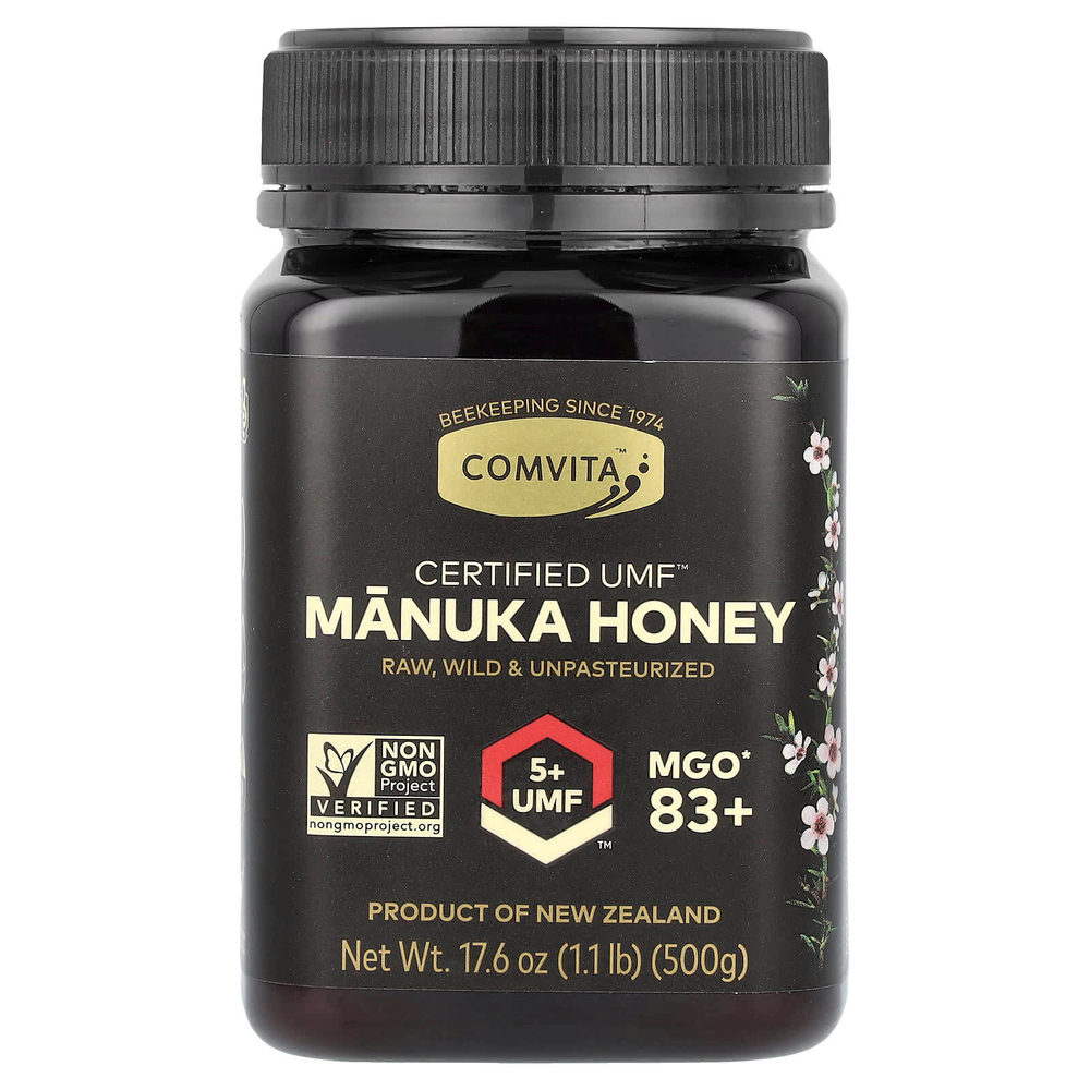 Comvita, Мед манука, UMF 5+, MGO 83+, 500 г (17,6 унции)