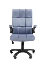 Кресло Chairman Home 444 Россия ткань Т-71 голубой